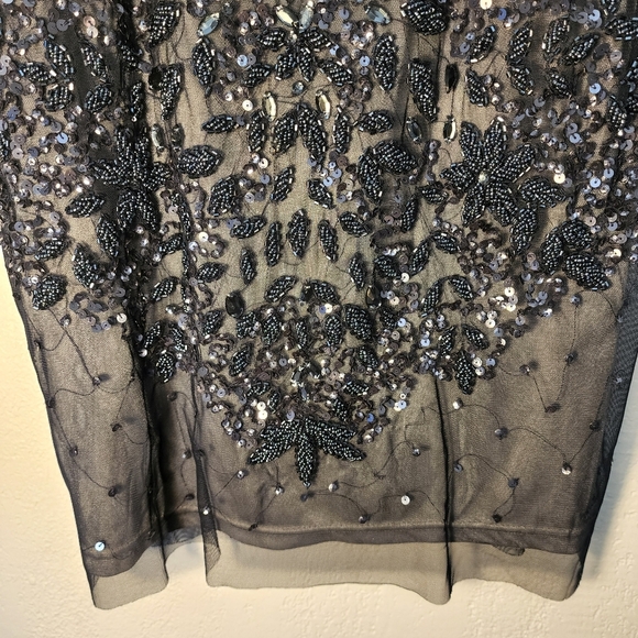 Adrianna Papell Rhinestone Dress - Picture 4 of 7